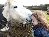 Monty kissing Tamar - again!