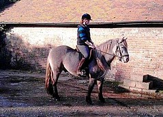 Magnum being ridden
