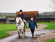 Rosie with Tamzin