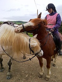 Ioan with Buster